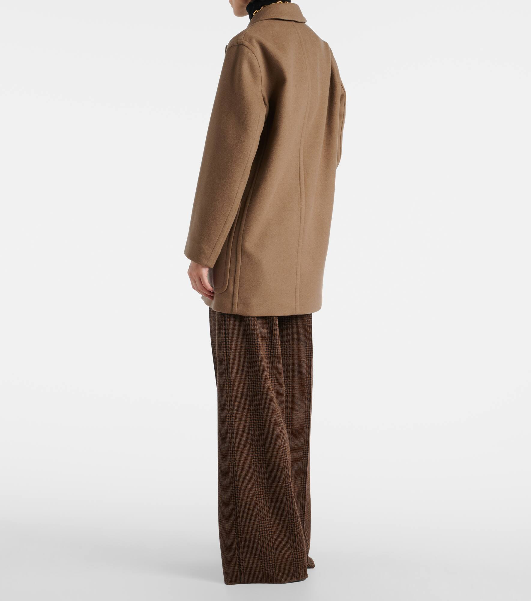 Deletta wool and cashmere coat - 3