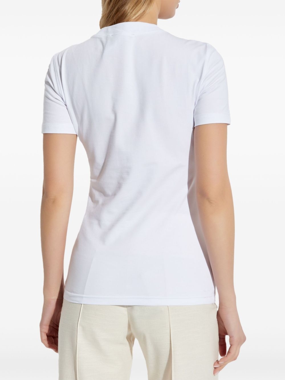 logo-embellished T-shirt - 4