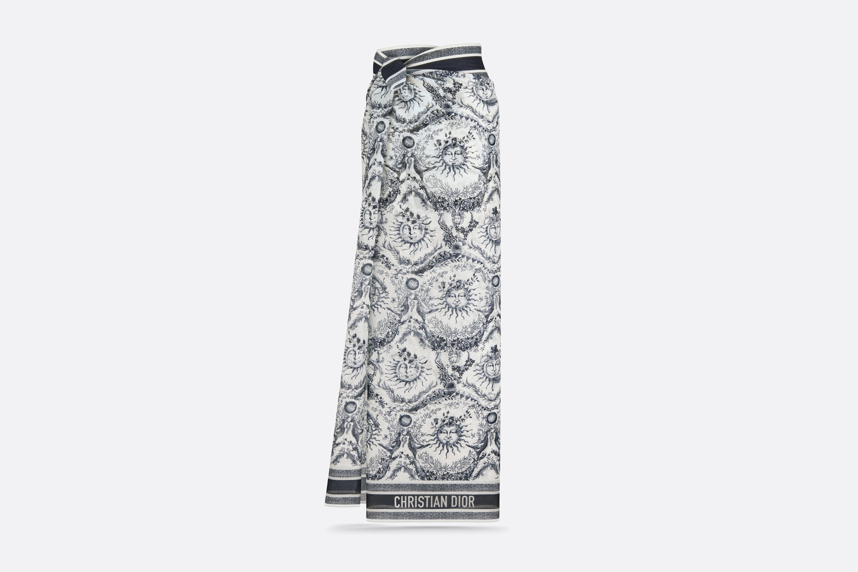Toile de Jouy Soleil Sarong - 2