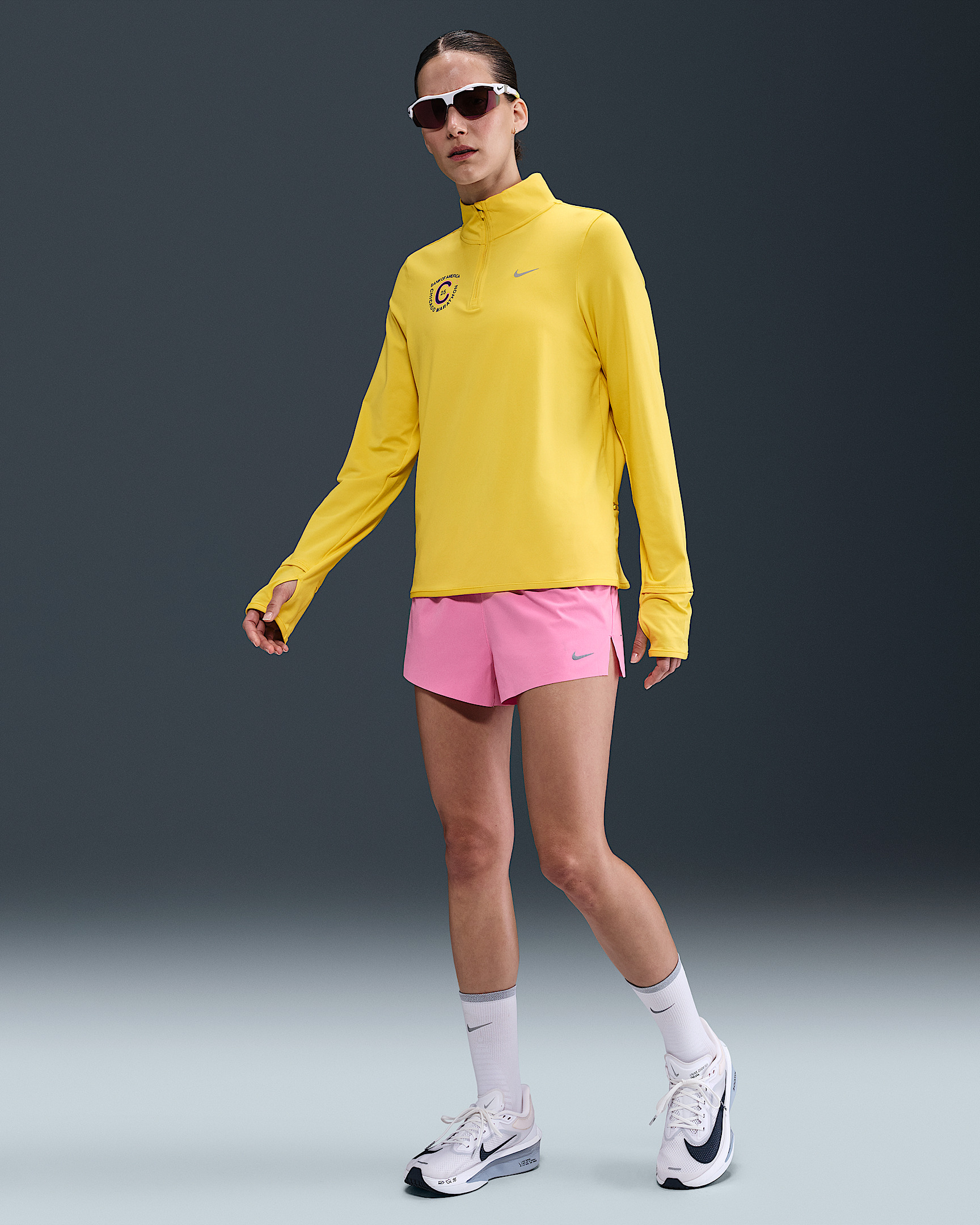 Nike Element Women's Dri-FIT 1/4-Zip Running Top - 4