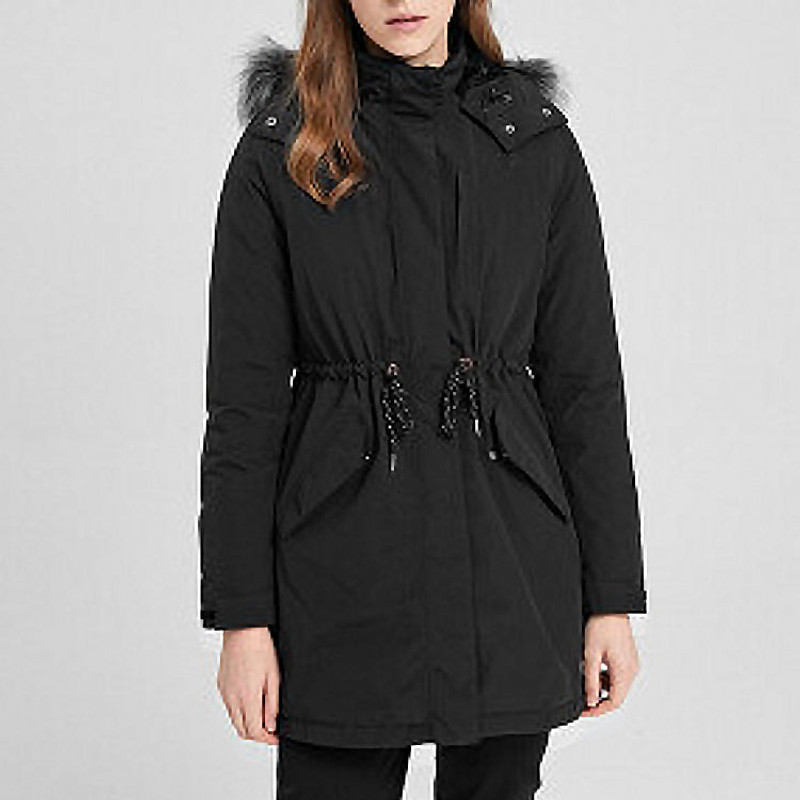 The North Face (WMNS) THE NORTH FACE Knee Length Coats 'Black' 3VV2-JK3 outlook