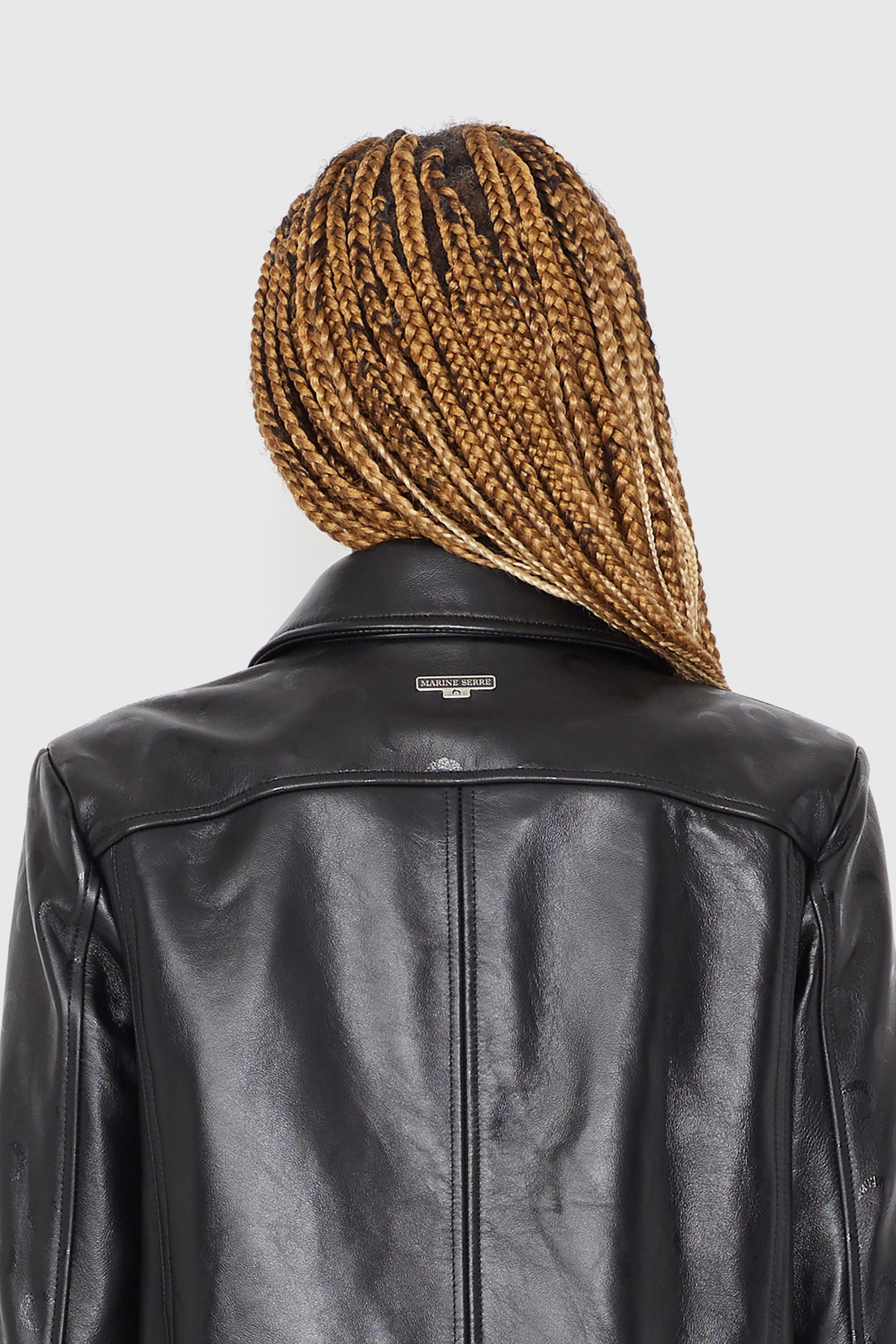 Moon Leather Boxy Jacket - 4