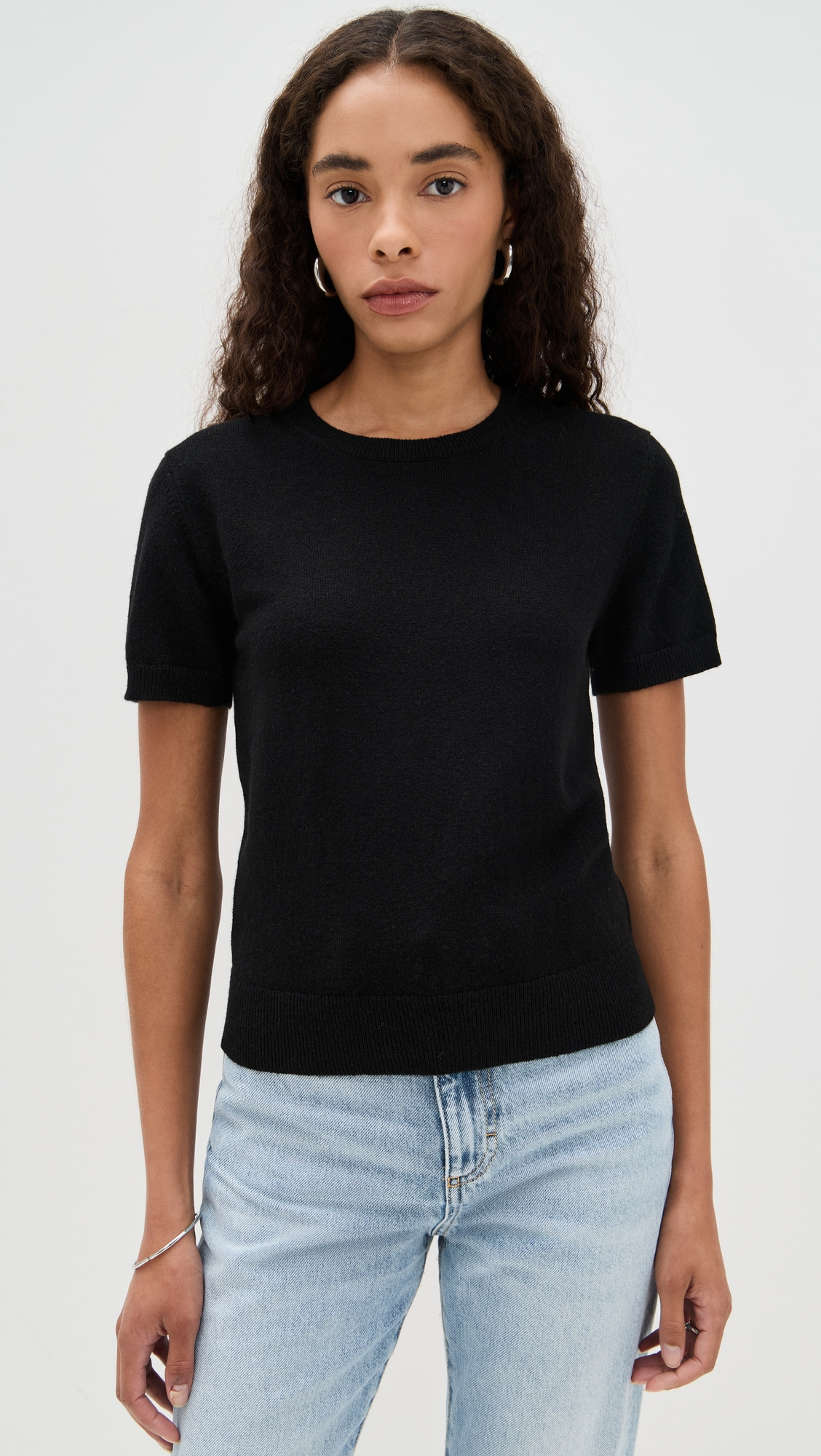 Cashmere Blend Tee - 6