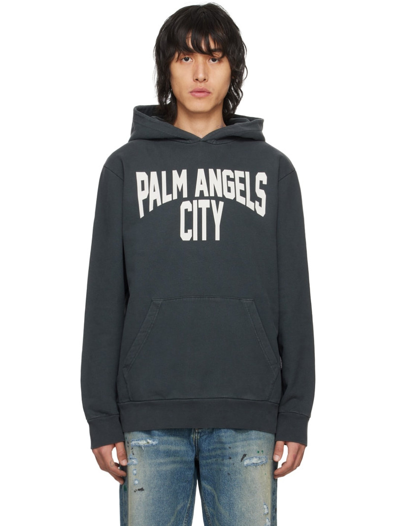 Gray City Washed Hoodie - 1