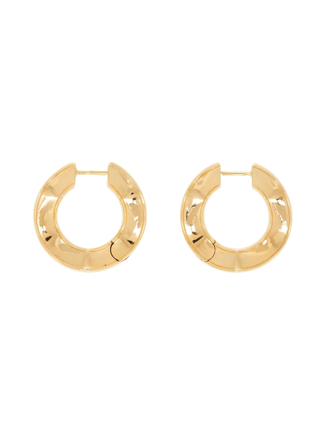 Gold Hoop Earrings - 1