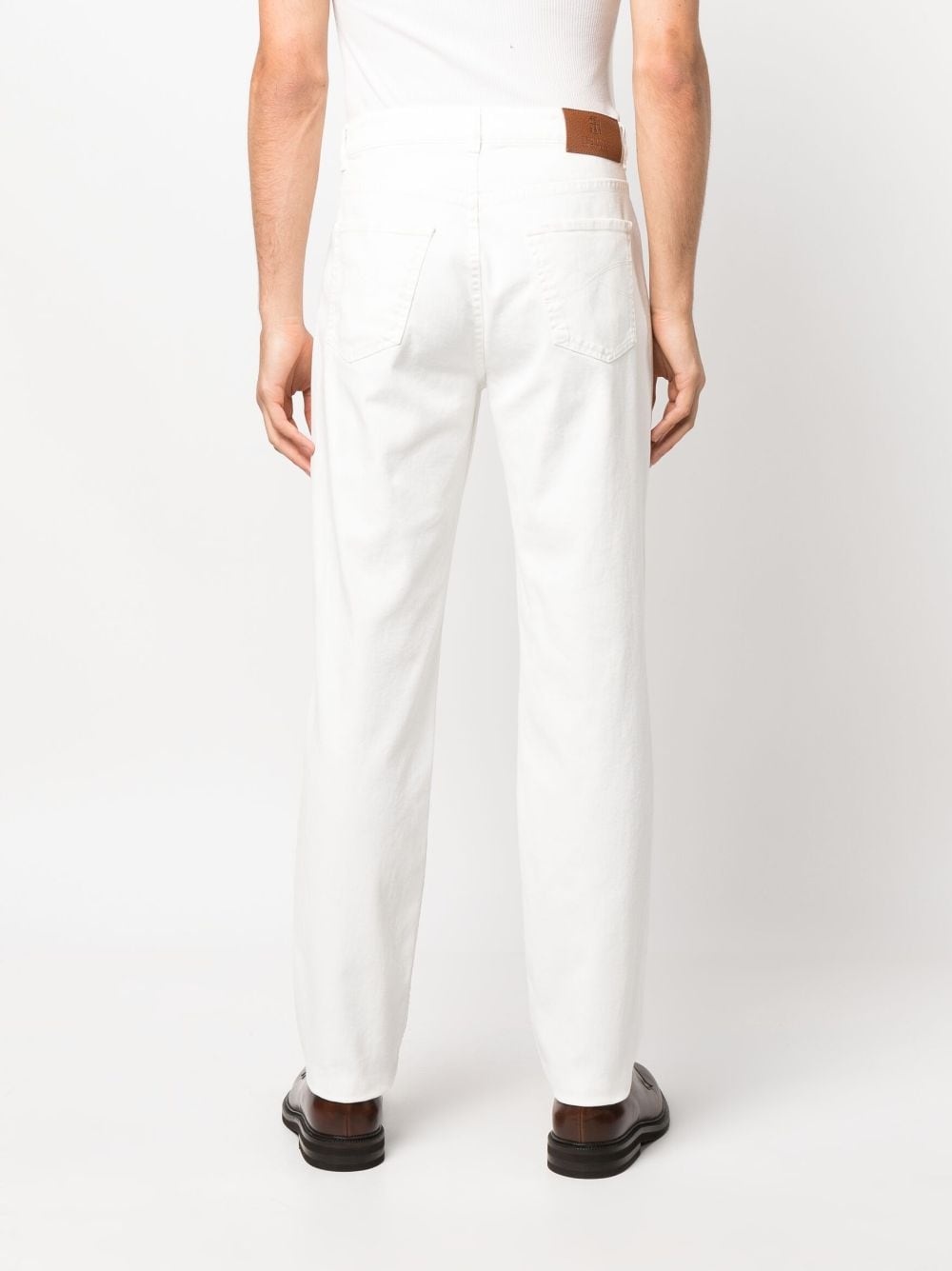 straight-leg denim jeans - 4