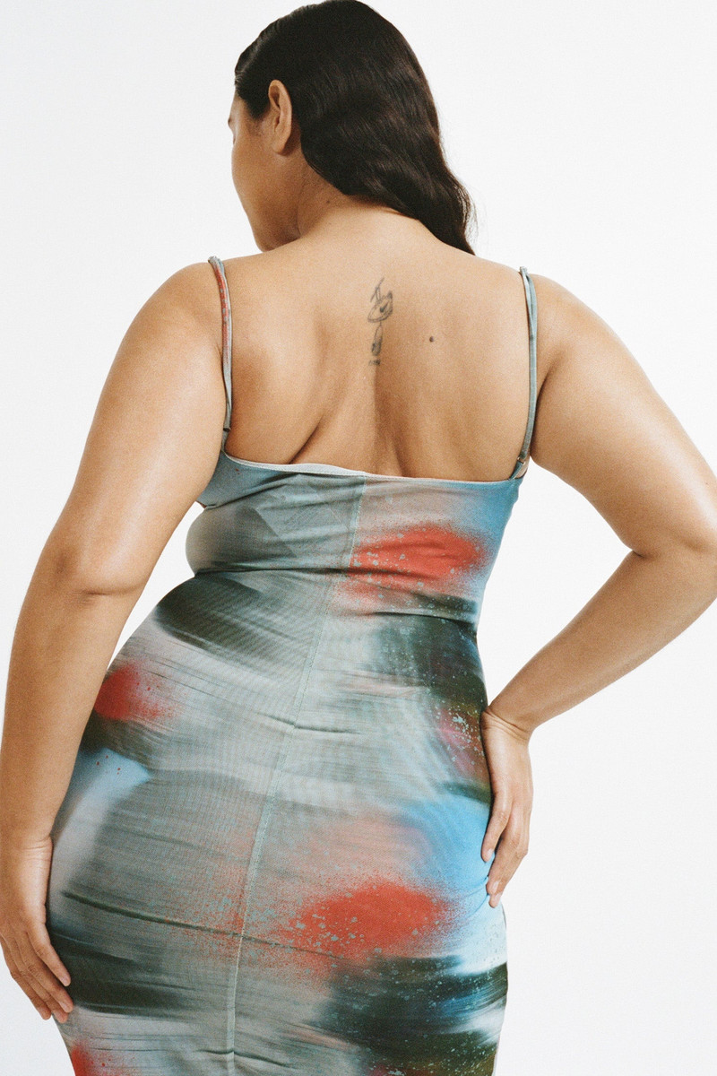 THAIS DRESS - MOTION BLUE 4