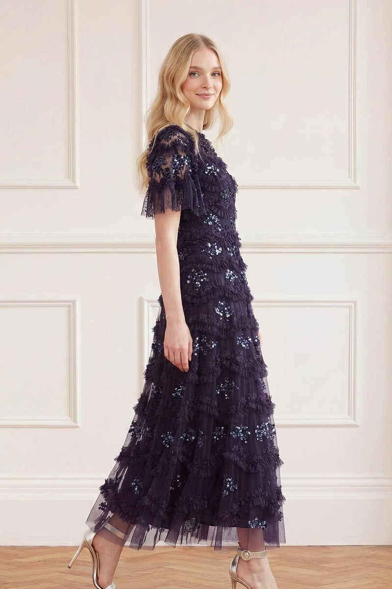 Daisy Wave Ankle Gown 3