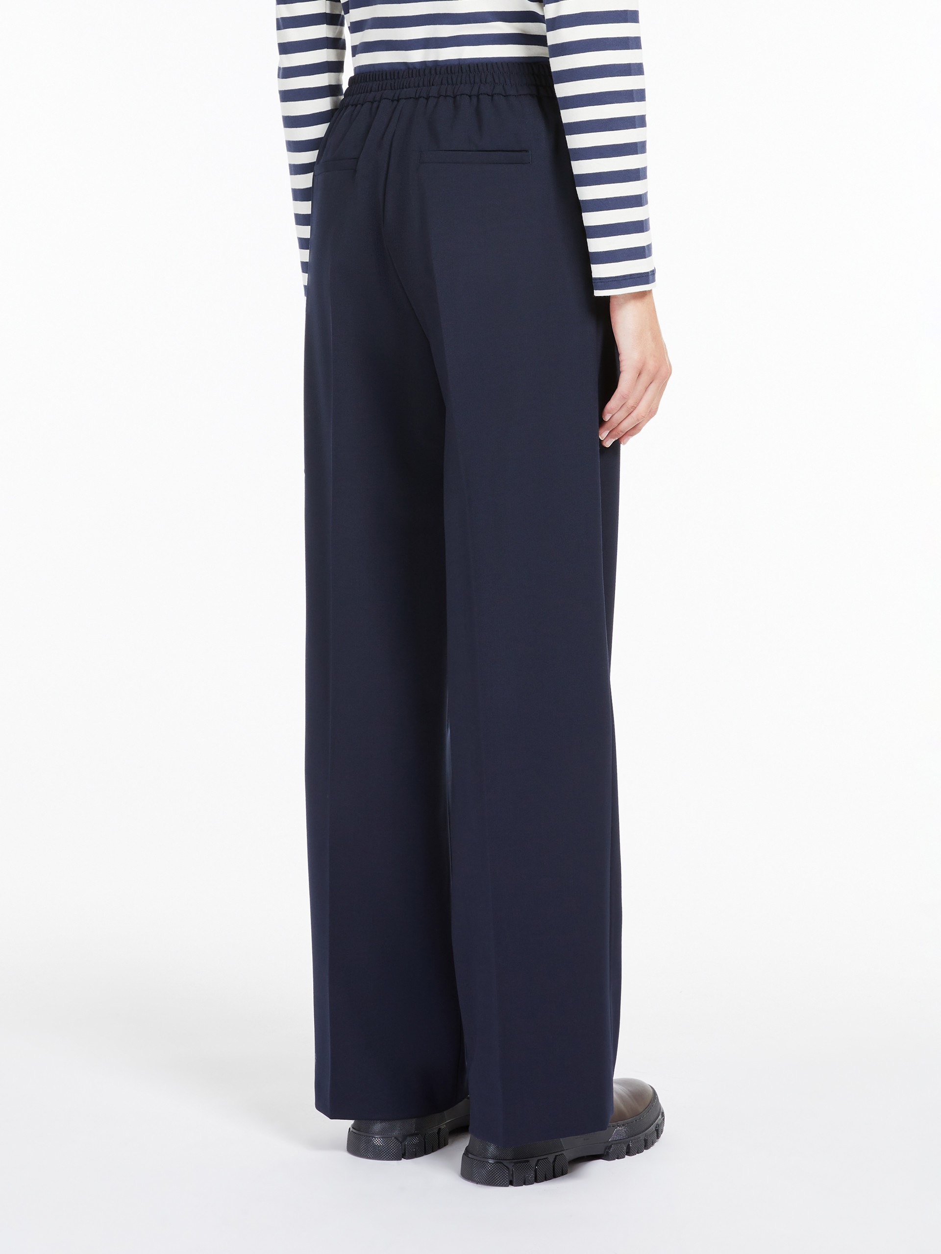 PETRA Wool gabardine trousers - 4