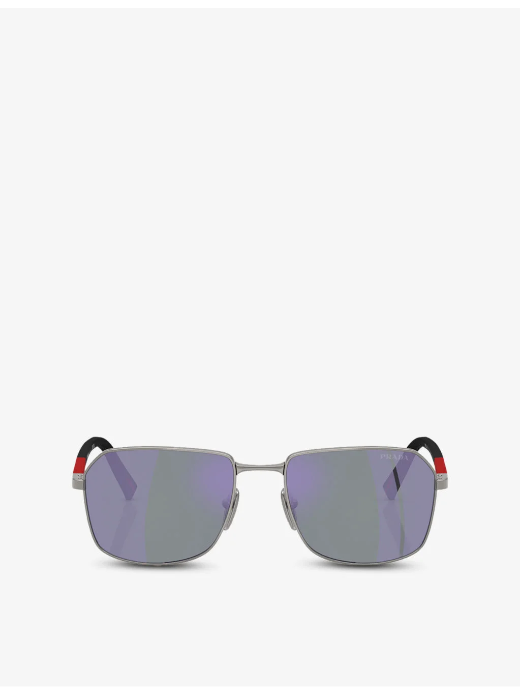 PR A51S square-frame metal sunglasses - 1