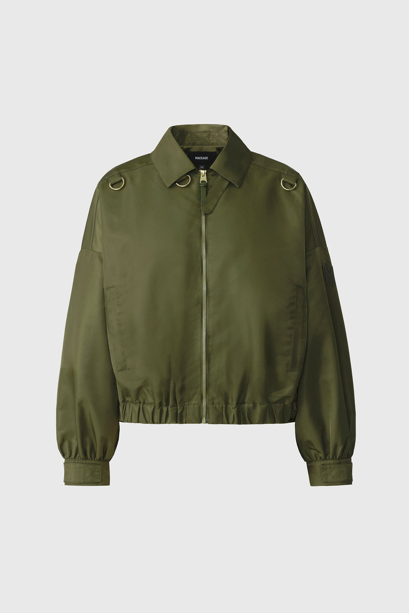 OLIVERA Cropped bomber 1