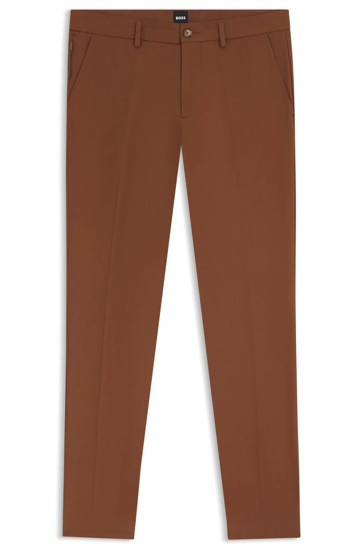 SLIM-FIT PANTS IN COTTON - 1
