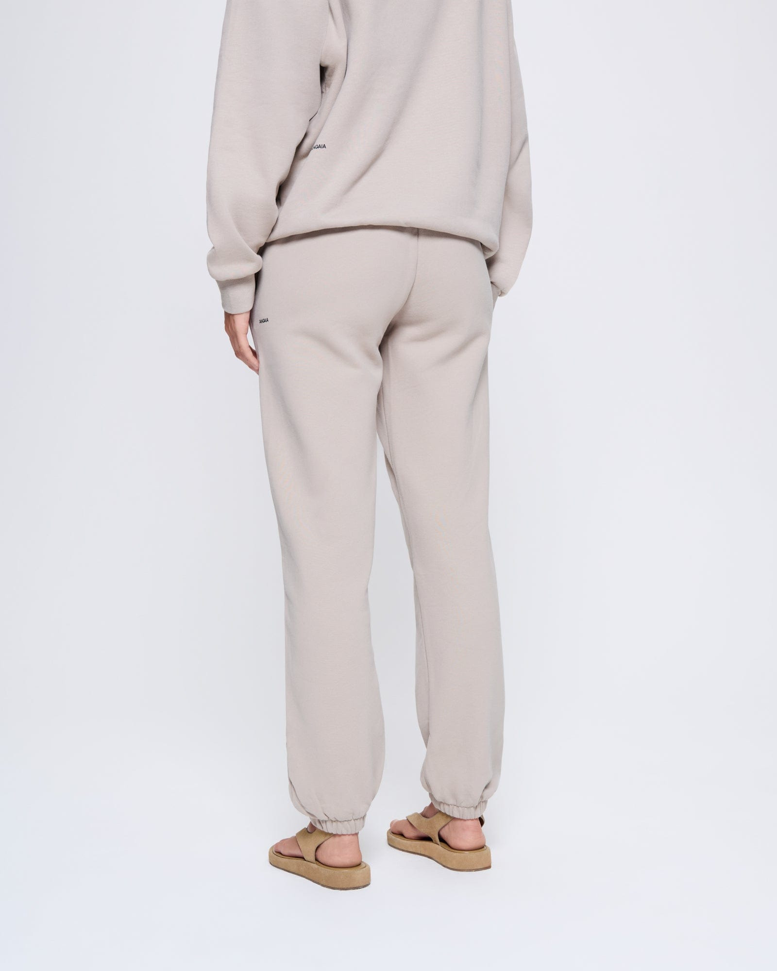 Womens 365 Midweight Track Pants - Stone - 5