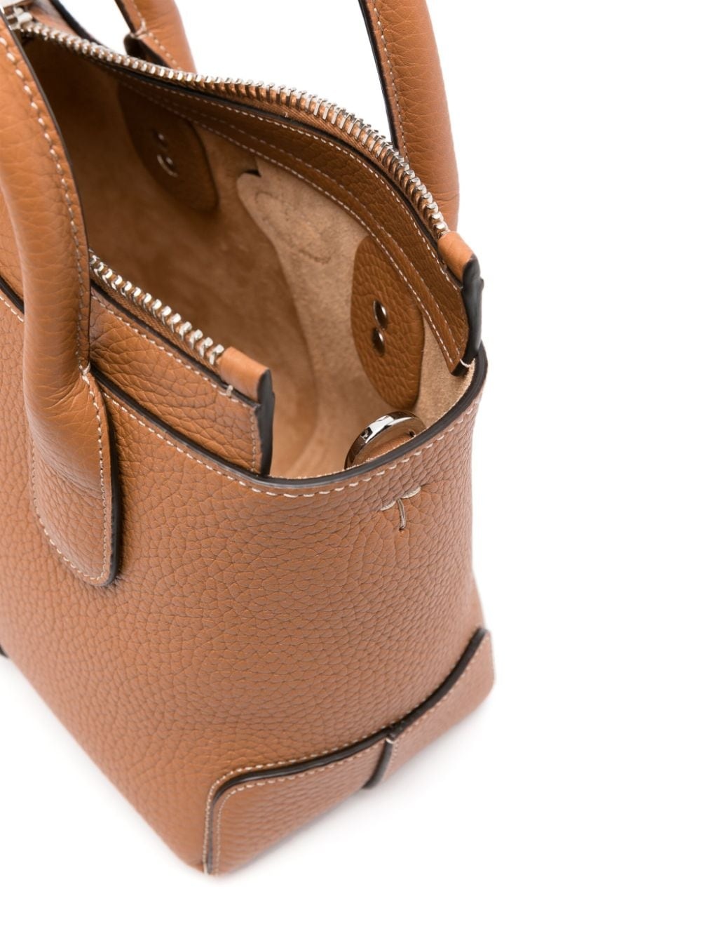 Di leather tote bag - 5