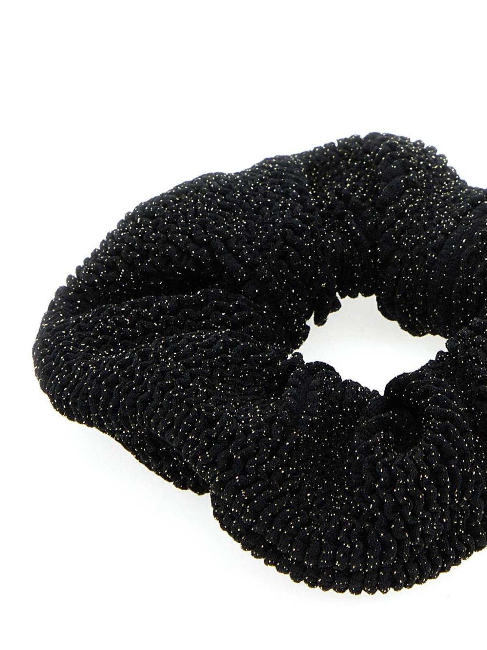 lurex lycra scrunchie - 2