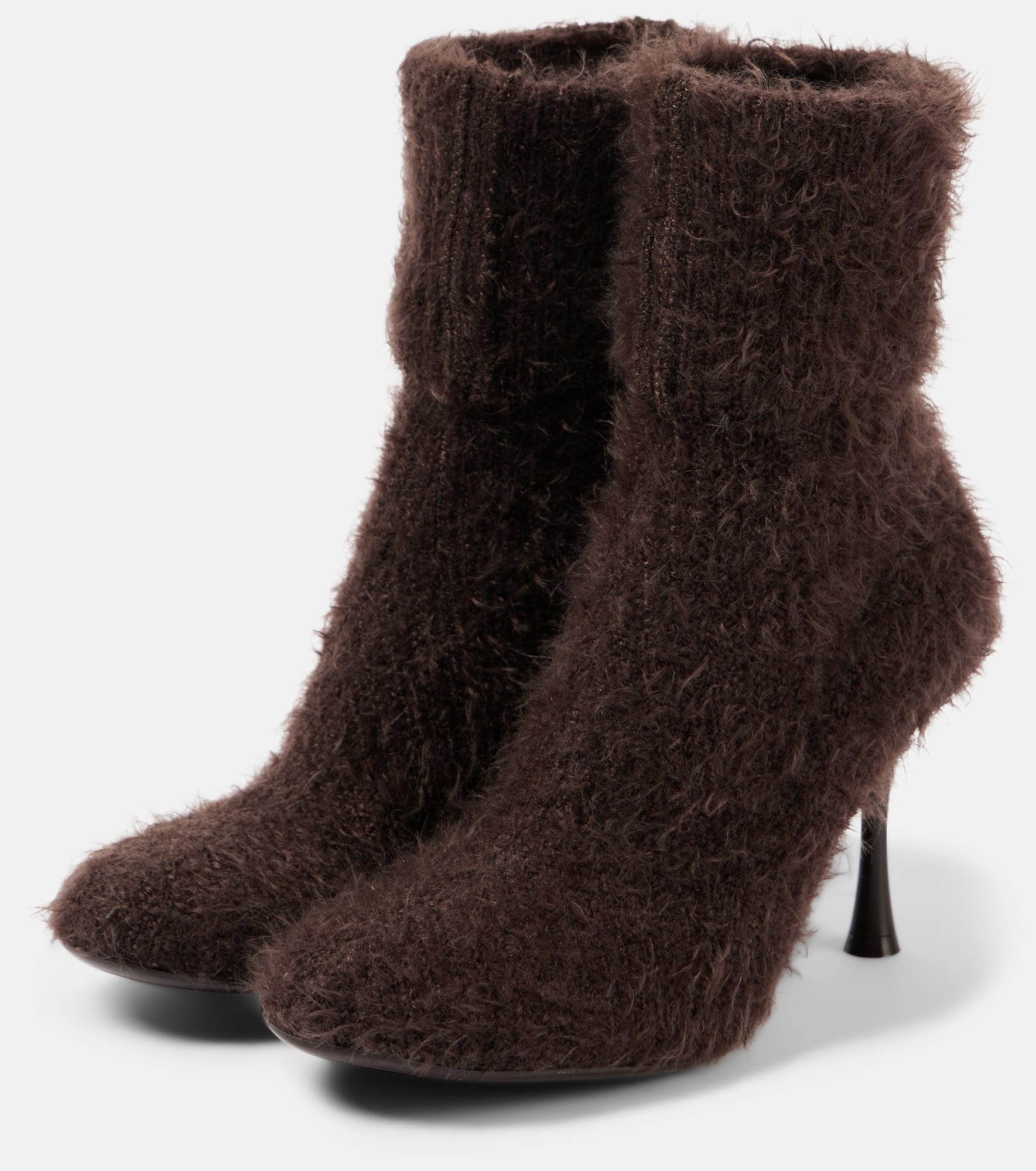 Finny faux fur sock boots - 4