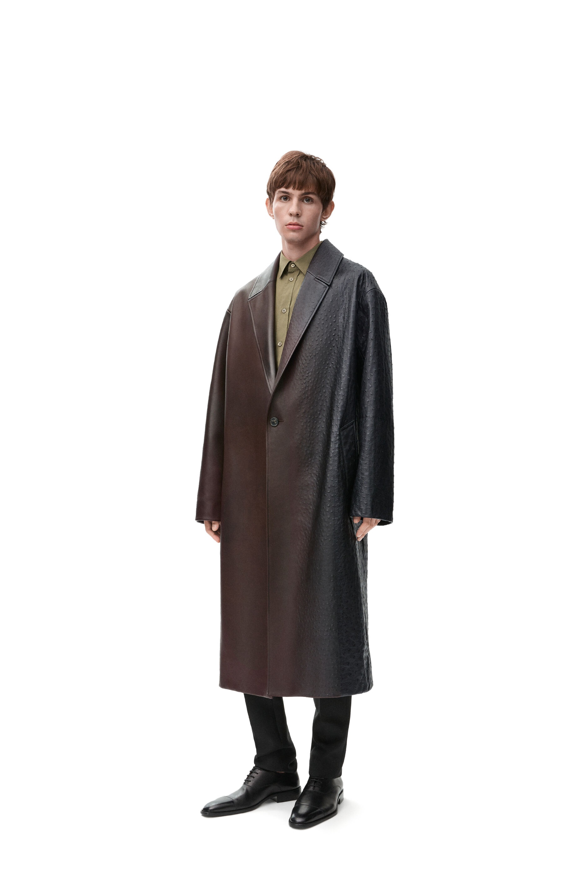 Coat in nappa calfskin - 3