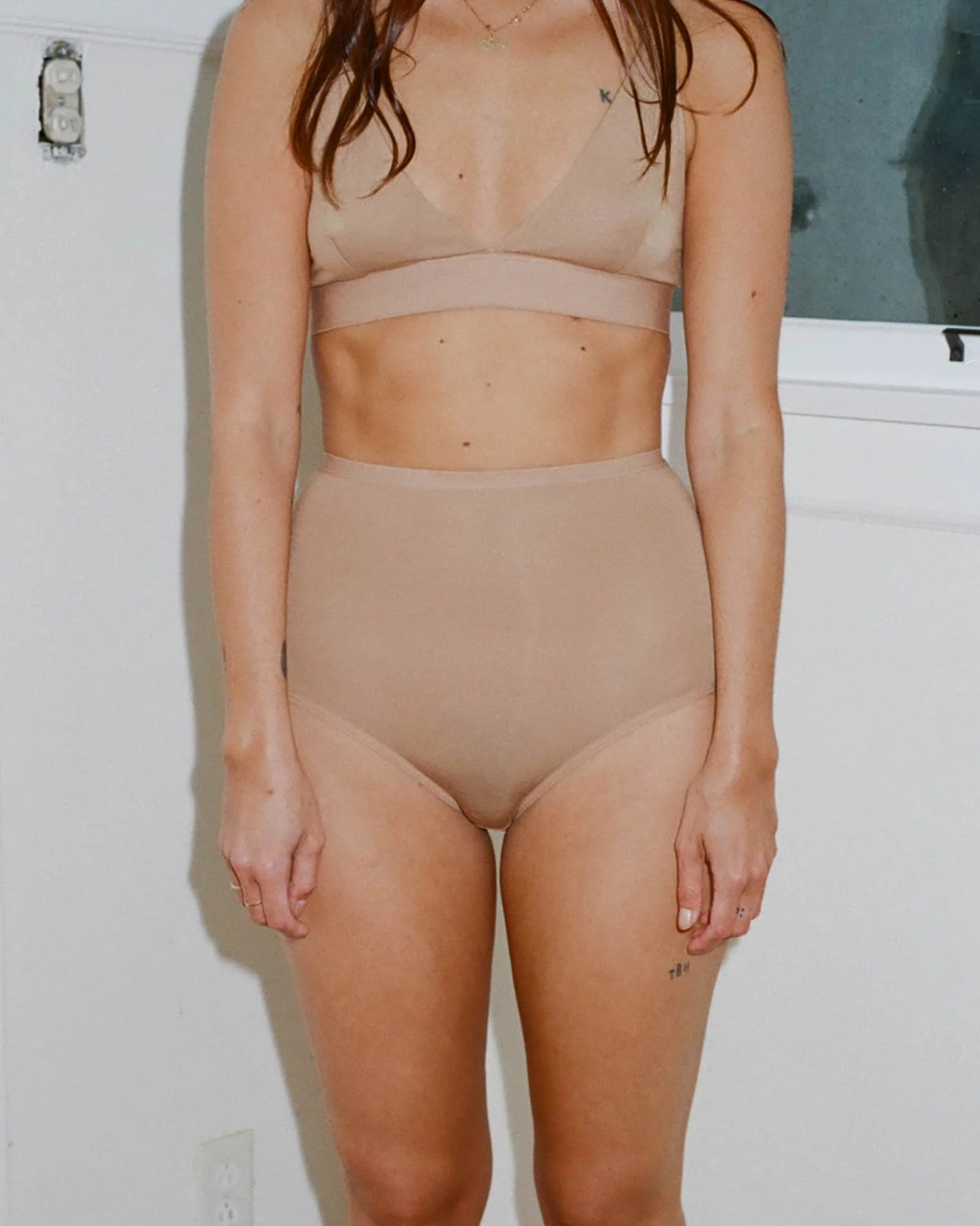 Highwaist Bell Pants - Bamboo Jersey - 1