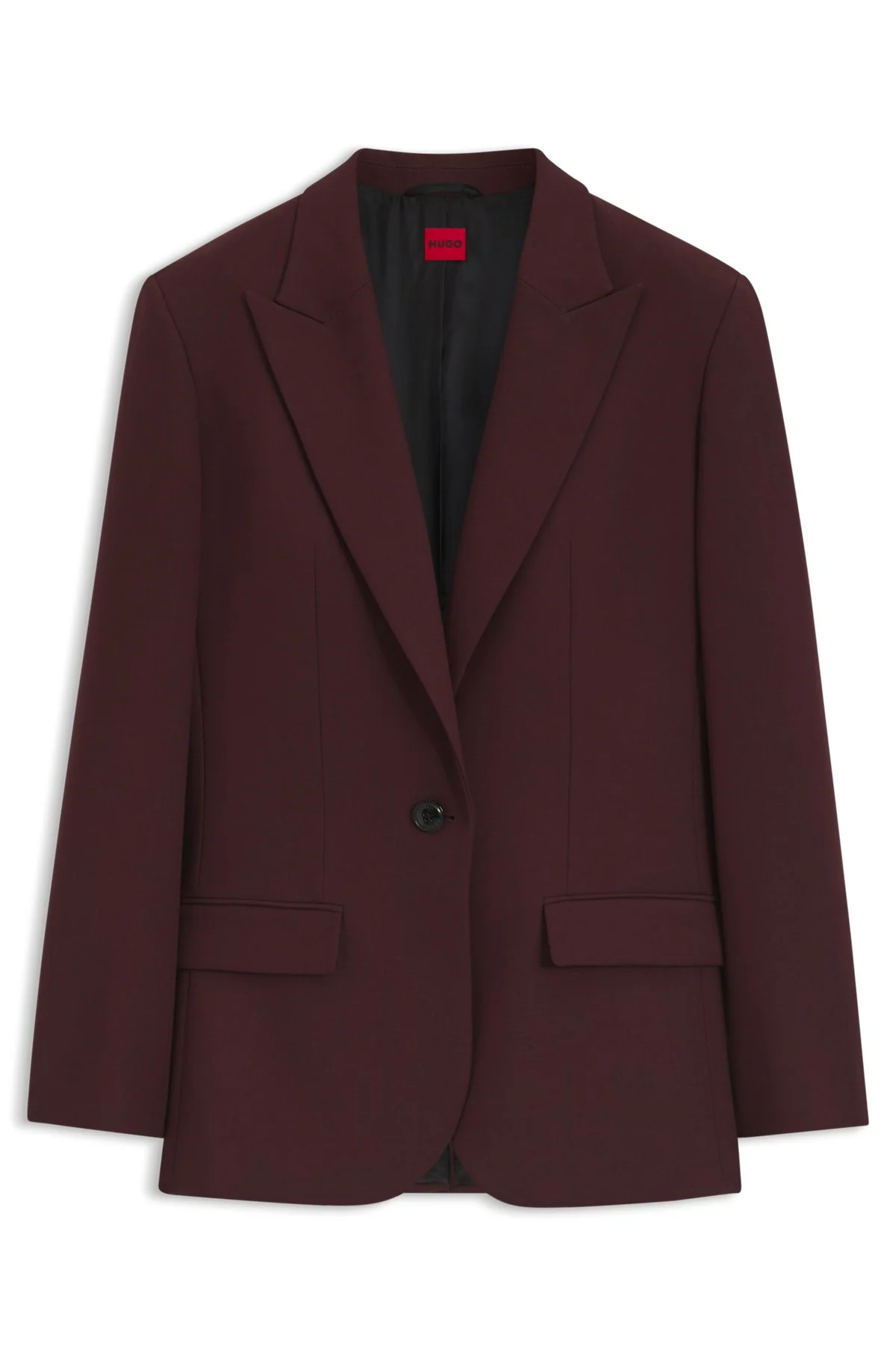 MODERN-FIT BLAZER WITH PEAK LAPELS - 1