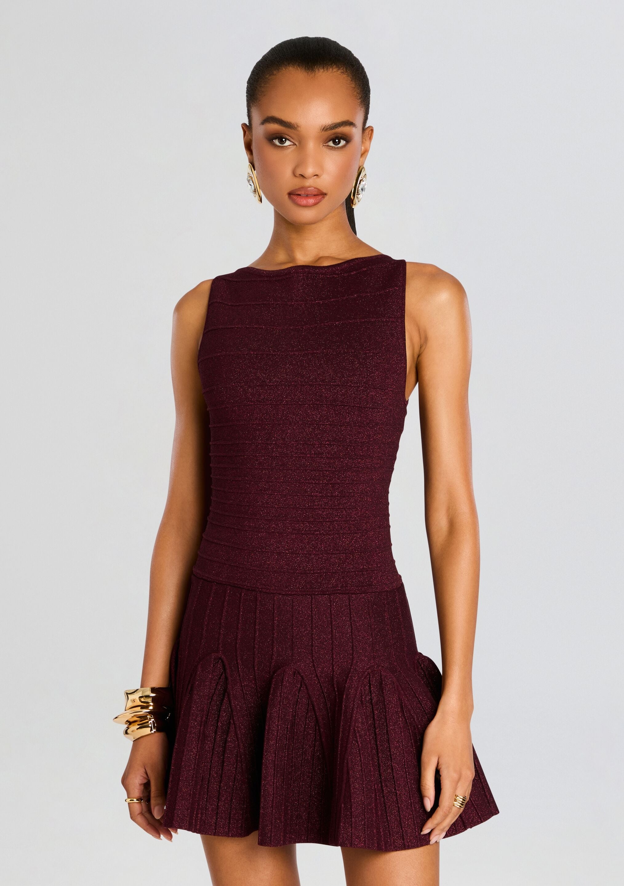 AUDRINA KNIT DRESS - 5