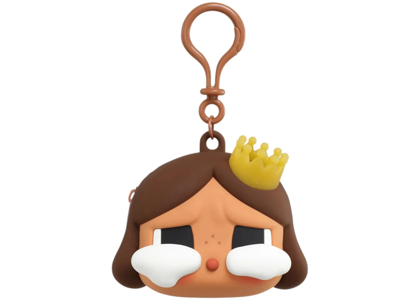 Pop Mart CRYBABY SHINY SHINY Series Earphone Case Brown - 1