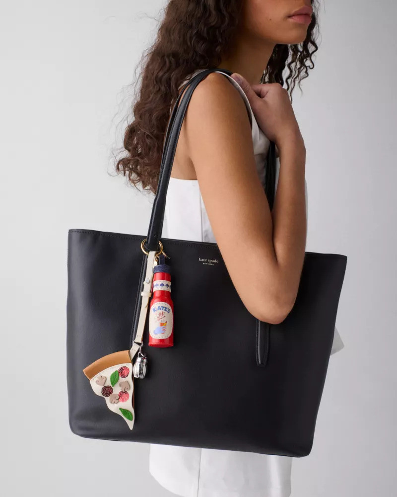 kate spade Charmed NYC Pizza Bag Charm outlook
