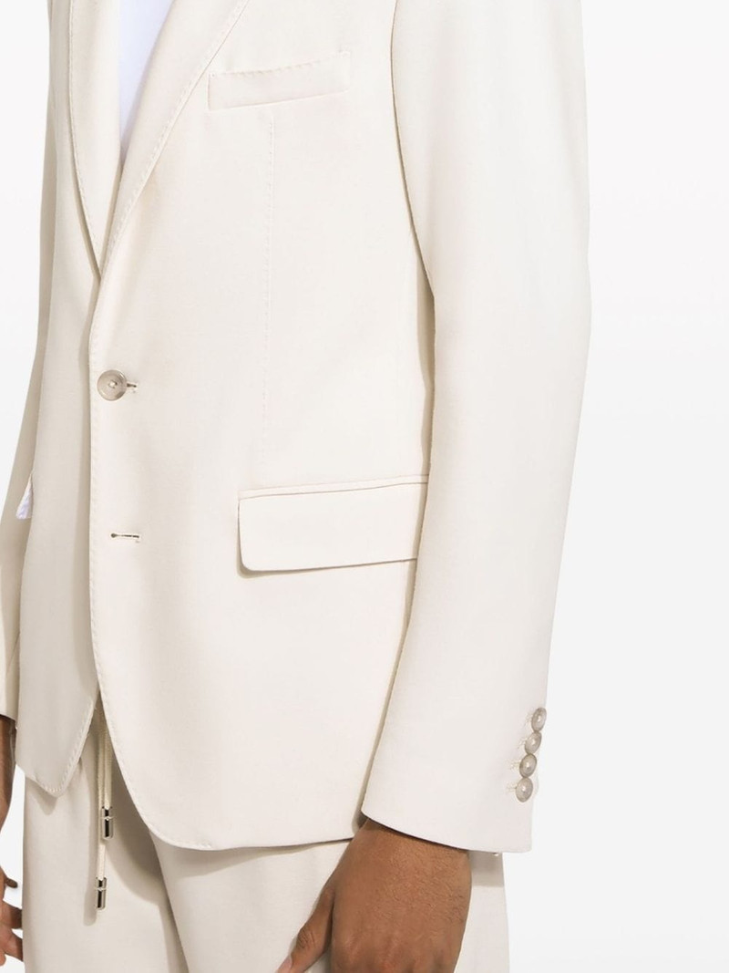 single-breasted notched-lapels blazer 5