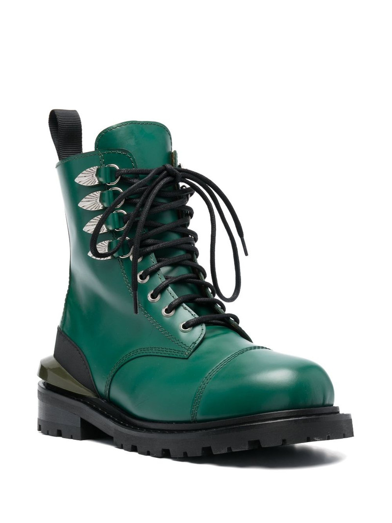 TOGA VIRILIS leather ankle boots outlook