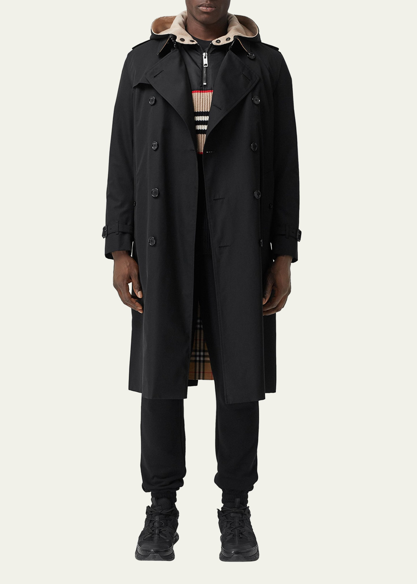 Men's Kensington Belted Trench Coat - 1