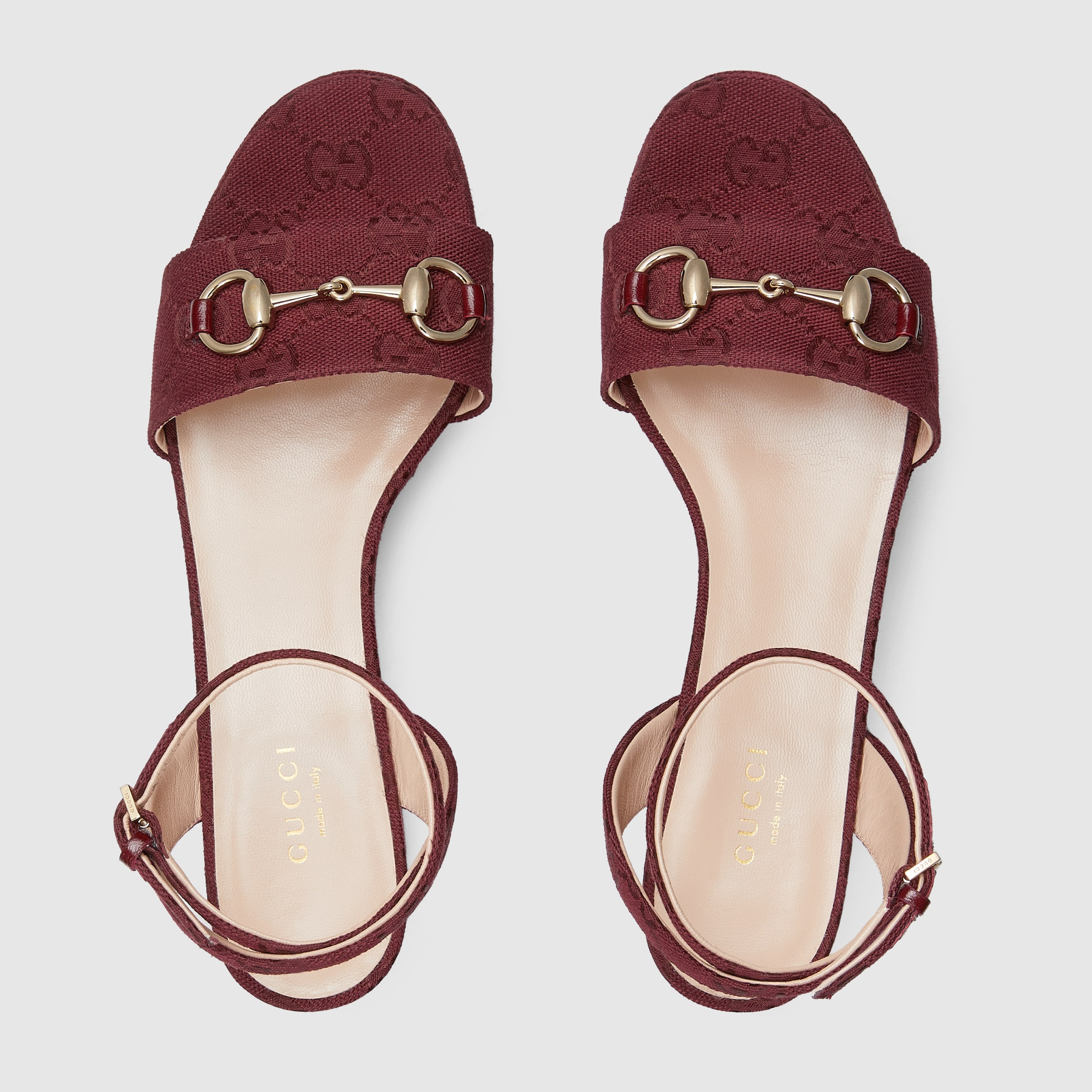 Women's Horsebit flatform sandal - 5