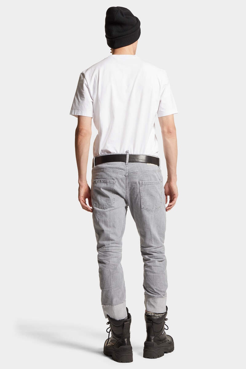 GREY FOG WASH SAILOR JEANS - 4