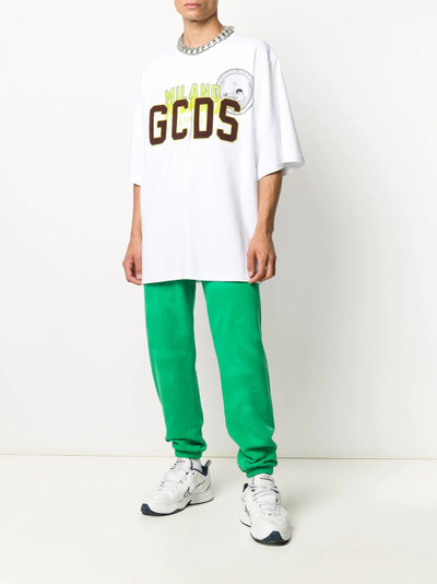 GCDS Over Nascar oversized T-shirt outlook