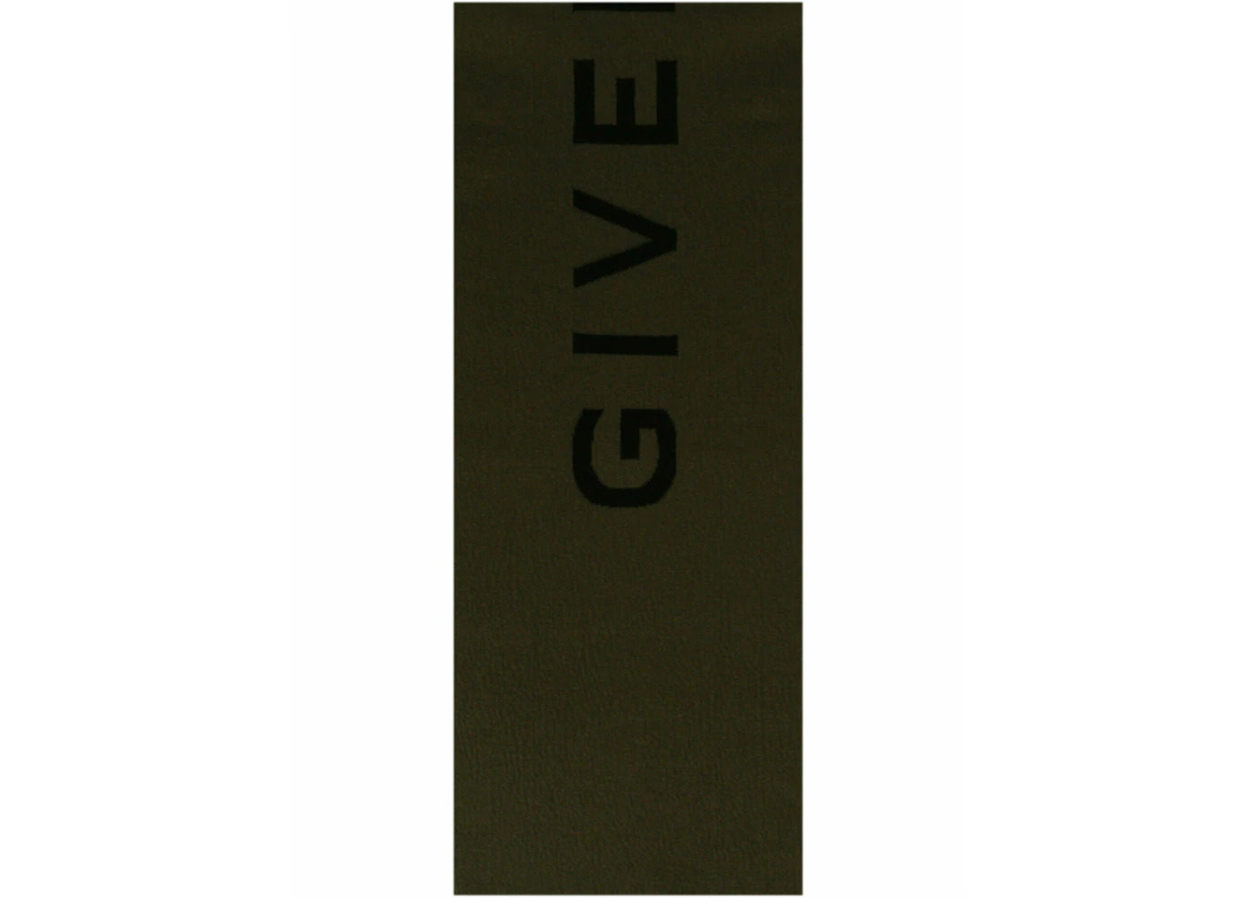 Givenchy Double Face 4G Scarf Black/Khaki - 4