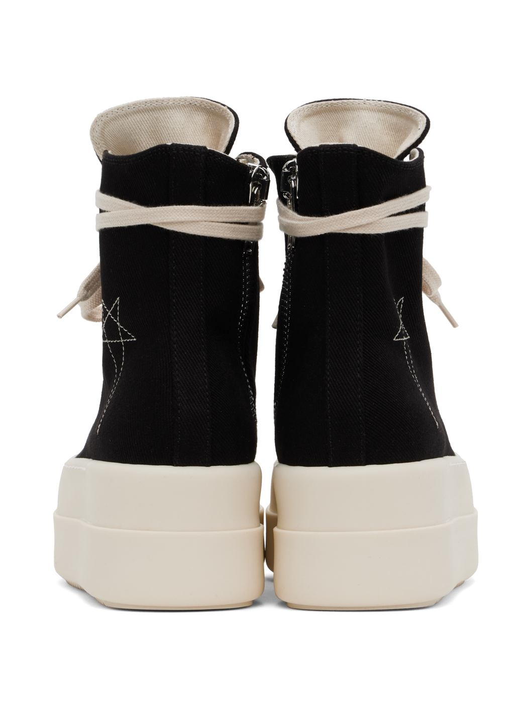 ◆Rick Owens◆ブラック Porterville Double Bumper スニーカー Rick Owens DRKSHDW Black Porterville Double Bumper Low