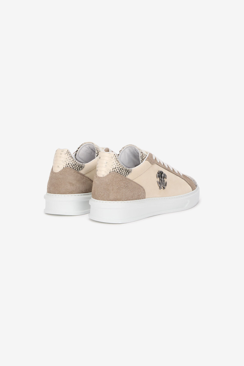 Roberto Cavalli Sneakers With Cobra Inserts outlook