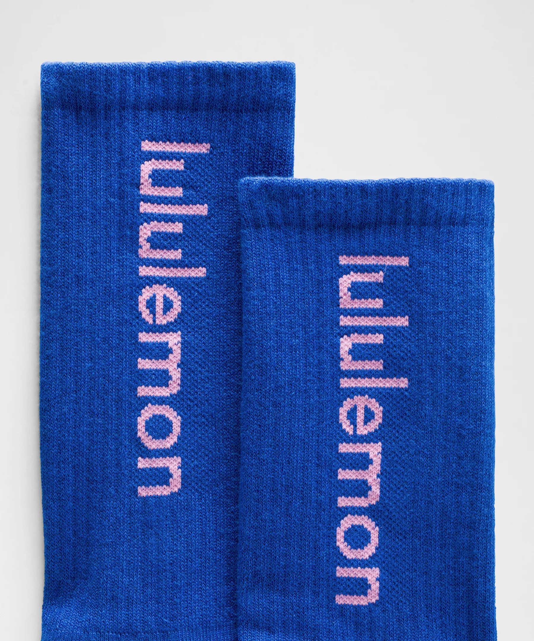 Unisex Daily Essential Crew Socks *Wordmark - 2