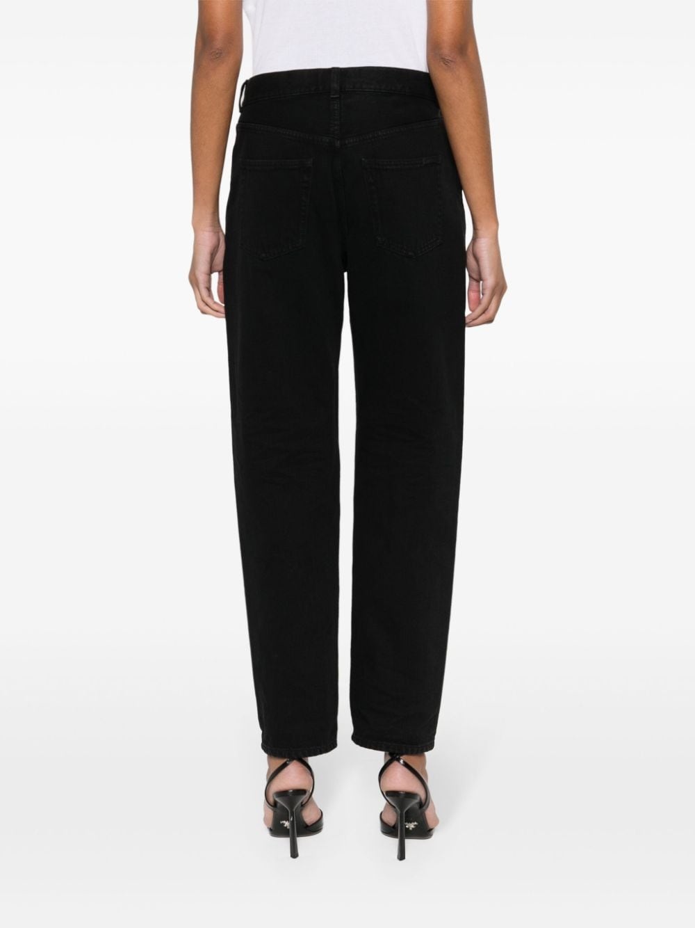 Vanessa high-rise straight-leg jeans - 4