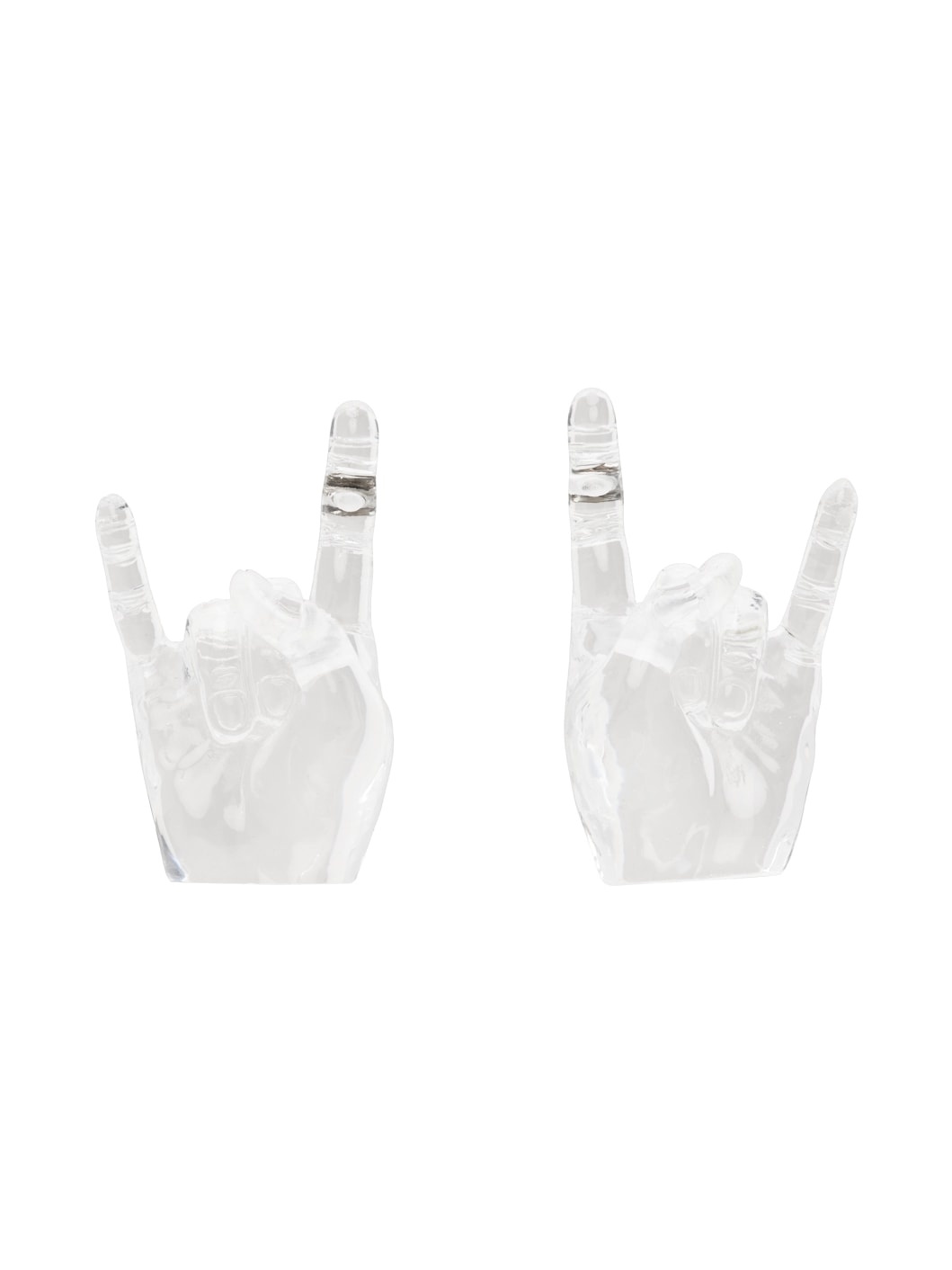 Transparent Midi Rock On Earrings - 1