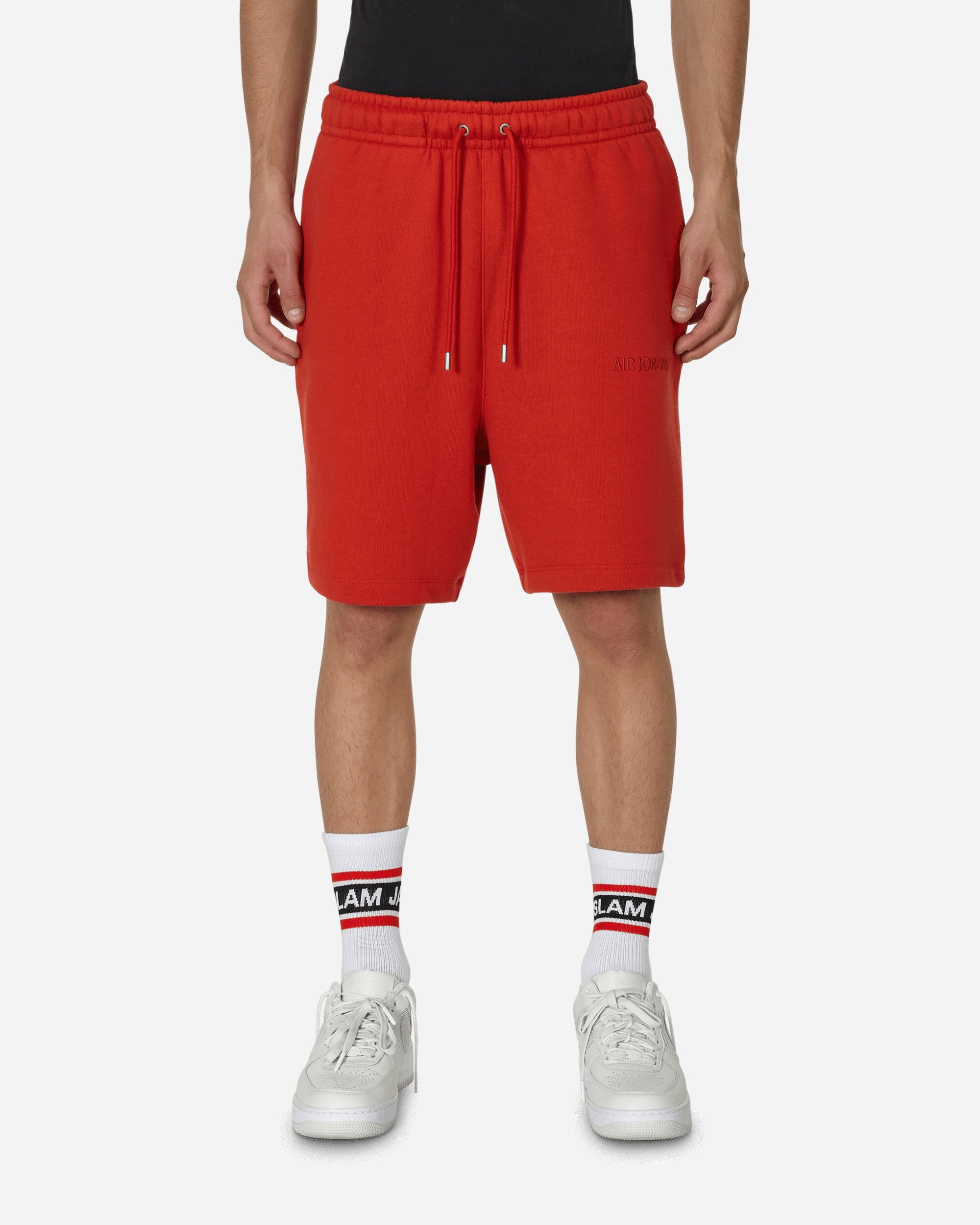 WORDMARK FLEECE SHORTS - 1