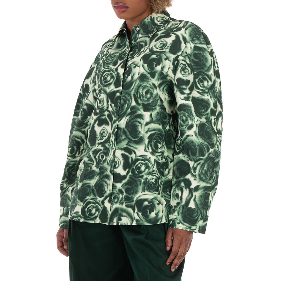 Burberry Rose Taffeta Blouse - 4