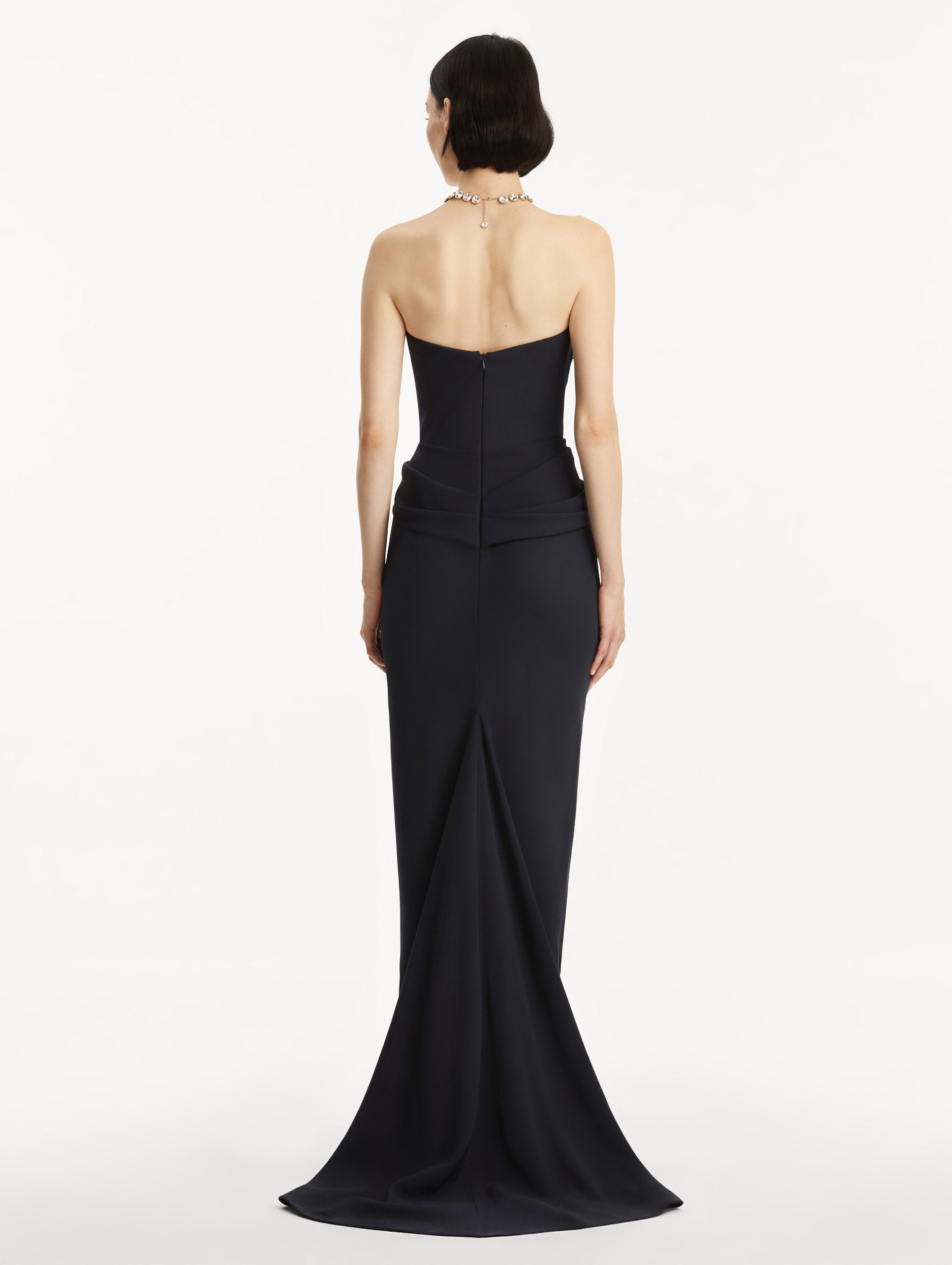 RUBBER LACE CADY GOWN - 3