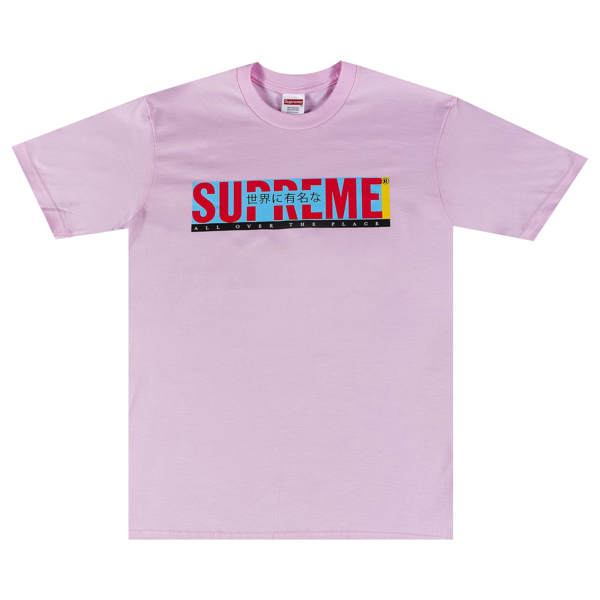 Supreme All Over Tee 'Light Pink' - 1