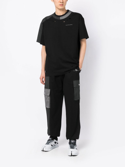 FENG CHEN WANG cargo panelled trousers outlook
