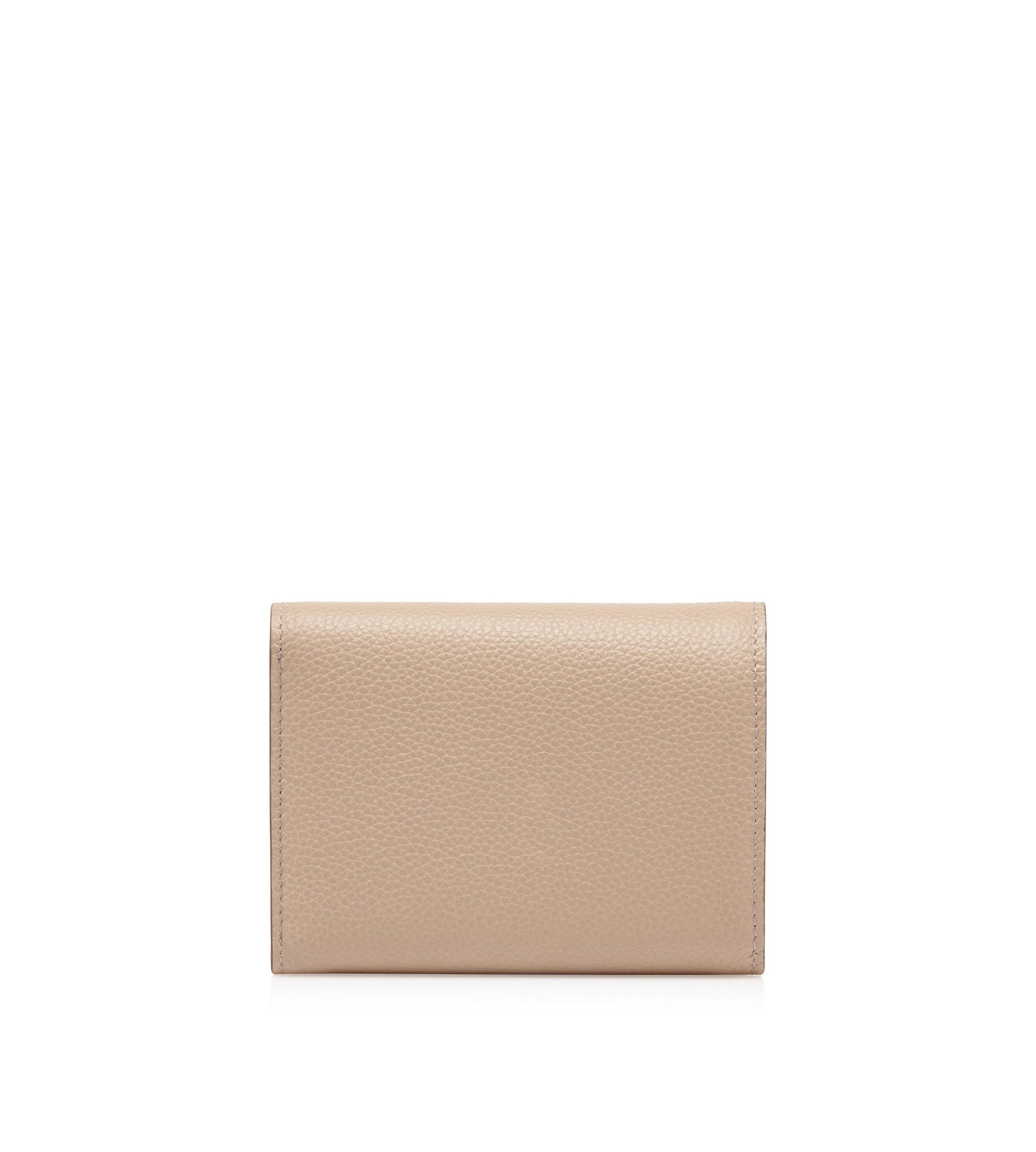 GRAIN LEATHER TARA COMPACT WALLET - 2