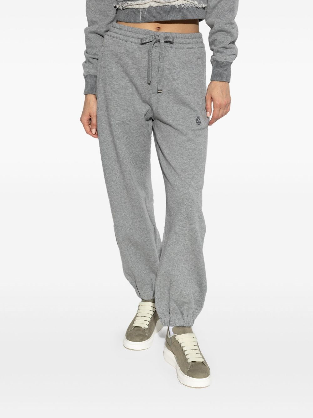 Logo cotton sweatpants - 2