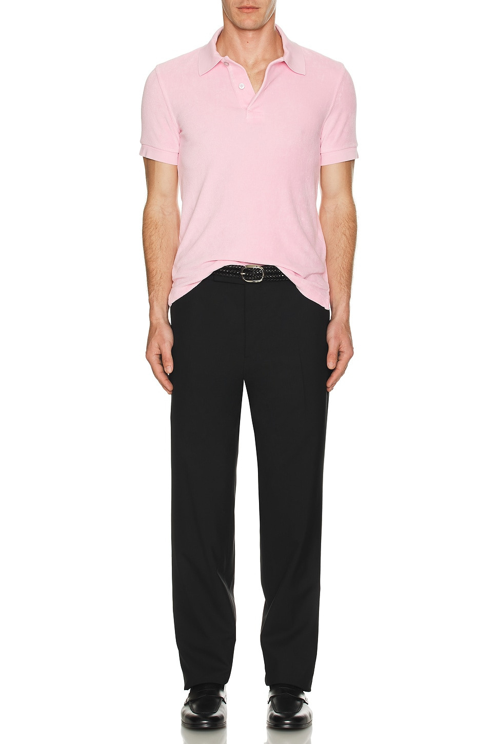 Towelling Short Sleeve Polo - 4