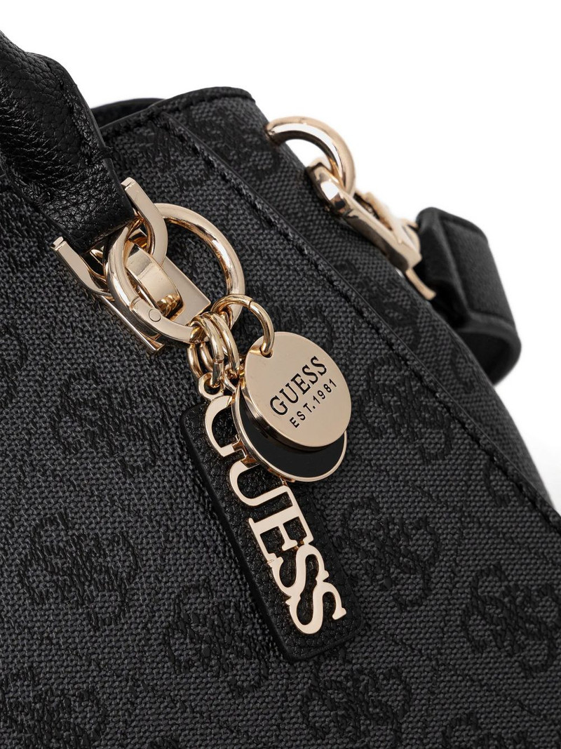 monogram charm satchel 4