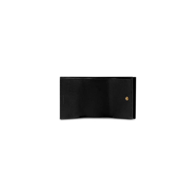 BALENCIAGA Women's Neo Classic Mini Wallet in Black outlook