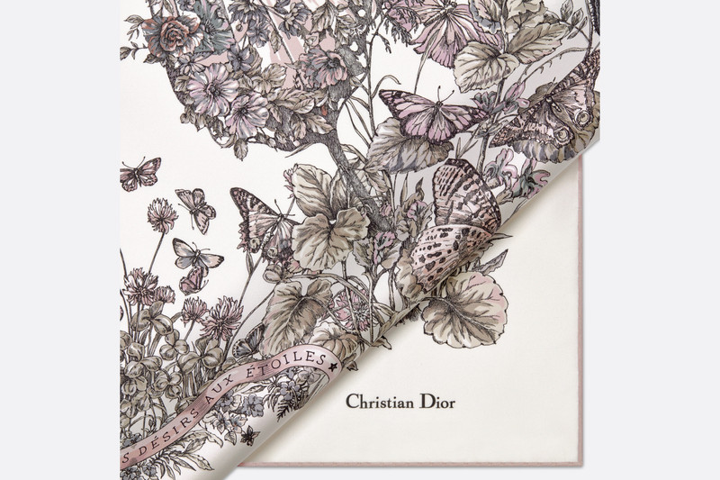 Butterfly Around the World 90 Square Scarf 6