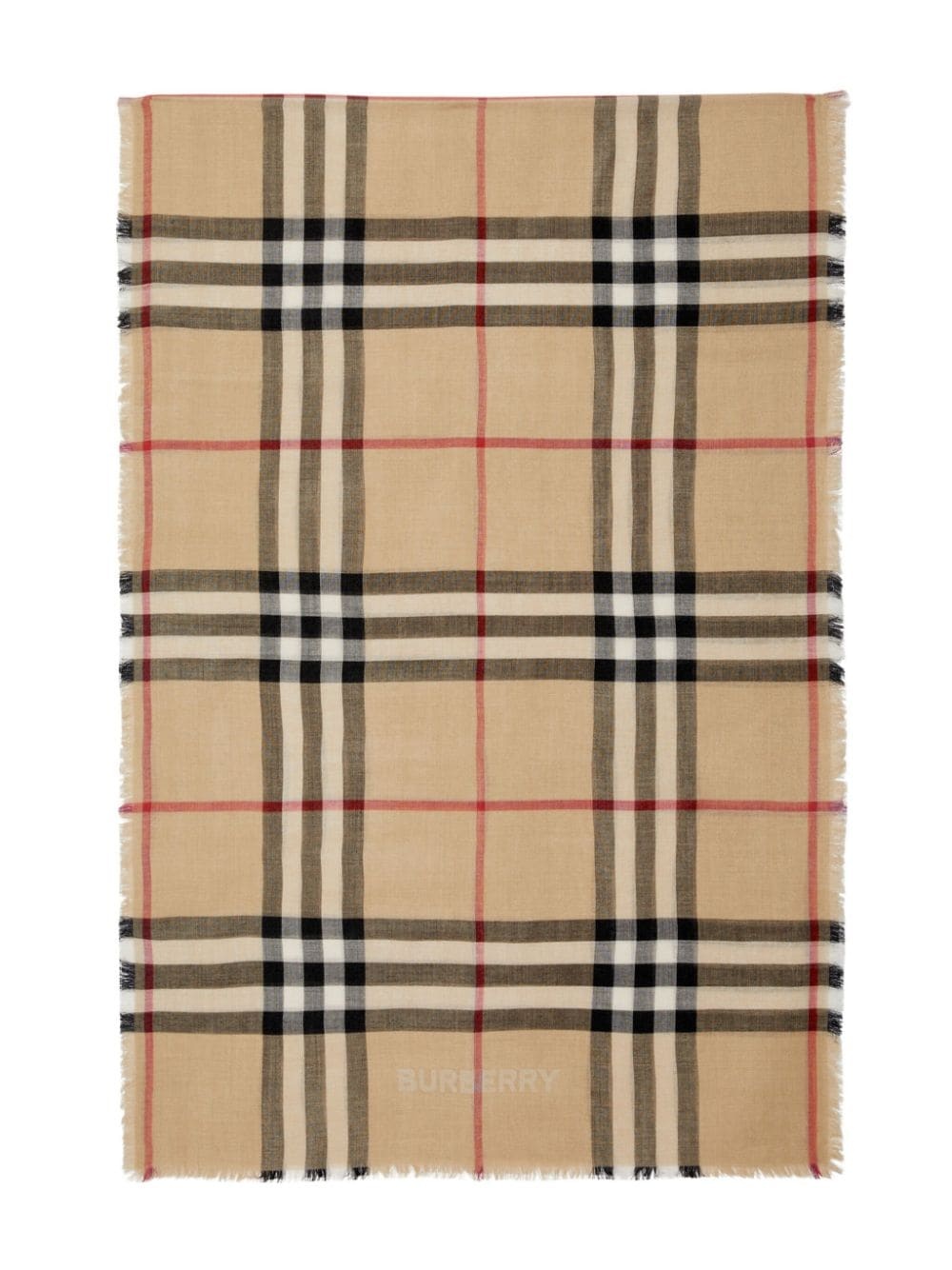 Vintage Check wool-blend scarf - 3